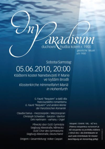 In Paradisum benefičn&iacute; koncert