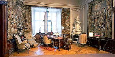 Český Krumlov Castle, Princess Eleanor´s study, foto: Libor Sváček 