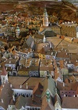 Keramick&yacute; model města - Region&aacute;ln&iacute; Muzeum Česk&yacute; Krumlov