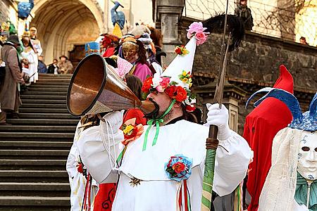 Fasching in Česk&eacute;m Krumlově