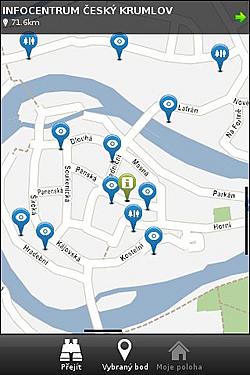 Mobiln&iacute; průvodce Česk&yacute; Krumlov - uk&aacute;zka 4