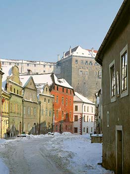 Široká Street in Český Krumlov, foto: Libor Sváček 