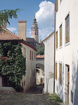Šatlavská Street in Český Krumlov, foto: Libor Sváček 