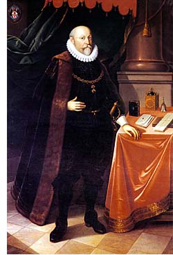 Vilém z Rožmberka, portrét v životní velikosti, Charles Louis Philippot, 19. století 