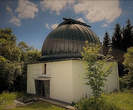 Observatorium auf dem Berg Kleť