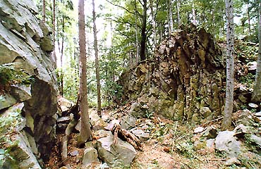 Kuklov, castle ruins 