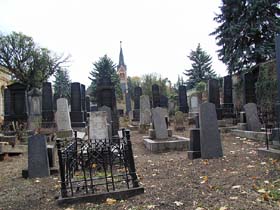 Jewish cementary in Český Krumlov, 1999, photo: J.Olšan 