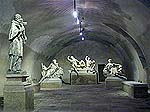 Castle Lapidarium in Český Krumlov - interior, panoramic view, foto: Lubor Mrázek 