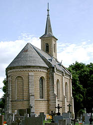 Křemže - Kaple sv. Voršily, levý zadní pohled, foto: Jan Kříž 