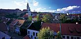 Parkán street in Český Krumlov - panorama, source: Destination Management of the town of Český Krumlov, photo by: Aleš Motejl