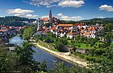Panorama of the town  Český Krumlov, source: Destination Management of the town of Český Krumlov, photo by: Aleš Motejl