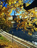 Autumn promenade along the Vltava in Český Krumlov, source: Destination Management of the town of Český Krumlov, photo by: Aleš Motejl