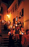 Five-Petalled Rose Celebrations Český Krumlov - night procession through the town, photo by: Libor Sváček