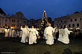 Advent & Christmas Český Krumlov - angels, source: Destination Management of the town of Český Krumlov, photo by: Lubor Mrázek