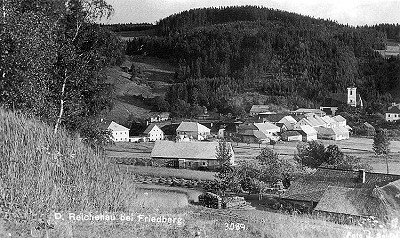 The Extinct Parish of Rychnůvek, historical photo, source: Toulky českou minulostí II, Petr Hora, 1991, ISBN - 80 - 208 - 0111 - 1 