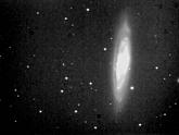 Snímek galaxie NGC 3623 ze souhvězdí Lva. Foto © 2002, Observatoř Kleť, České Budějovice.