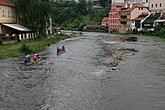 Zvýšená hladina Vltavy, foto: Jitka Augustinová