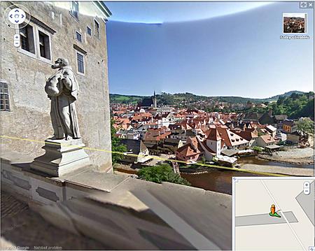 Google Street View Pl&aacute;&scaron;ťov&yacute; most