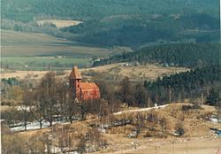 Kostel sv. Mikuláše Boletice, foto Archiv NPÚ 