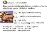 Vyhlídková plavba na voru na řece Vltavě 