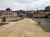 Náplavka za Hradební, Český Krumlov, © Tibor Horváth, 2006 