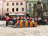 Benefiční koncert na náměstí Svornosti, Český Krumlov 2005, foto Tibor Horváth 