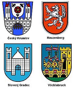 Znaky partnerských měst 