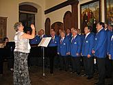 Návštěva sboru z partnerského města Llanwrtyd Wells v Českém Krumlově, 17. října 2007 
