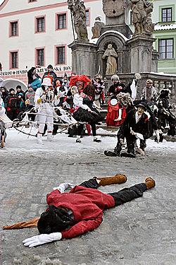 Masopust 2009 v Českém Krumlově / foto: Lubor Mrázek 