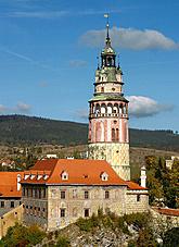 Schloßturm in Český Krumlov, Foto: Lubor Mrázek 