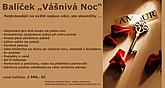 Balíček "Vášnivá noc" 