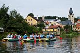 Vodácký výlet - Rožmberk nad Vltavou - Český Krumlov 