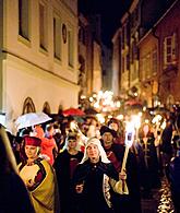 Feuerzug durch die Stadt 