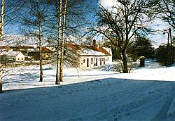 Mojné, zimní pohled, Archiv OIS 510b 