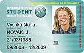 ISIC karta Infocentrum Český Krumlov 