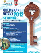 Odemykání Vltavy 14. dubna 2012 