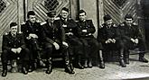 Historické foto hasičů v Českém Krumlově 