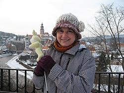 Jana Pejchalová - průvodcovská činnost (NJ), Český Krumlov 