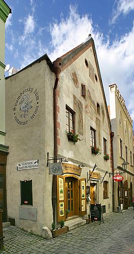 Hotel - Restaurace Švamberský dům, Český Krumlov