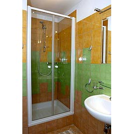 Pension Tilia Český Krumlov, the interior of bathroom 