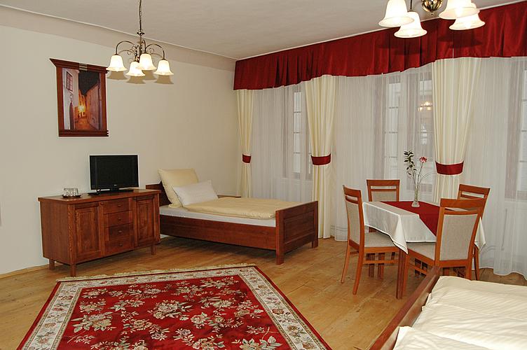 Čtyřlůžkový pokoj
