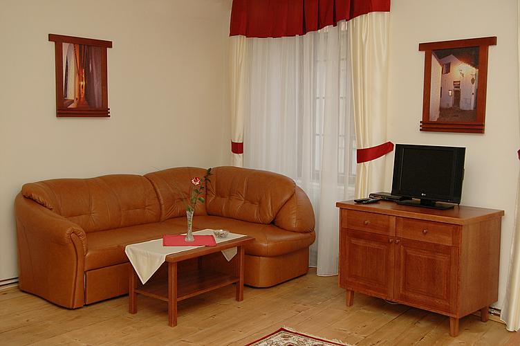 Apartmán č. 5 - obývací část