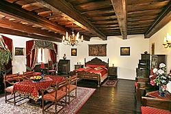 Hotel Růže, room interior 