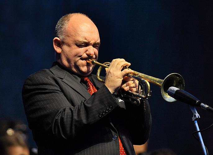 Foto / Photo World Jazz Stars, James Morrison trumpet, CBC Big Band