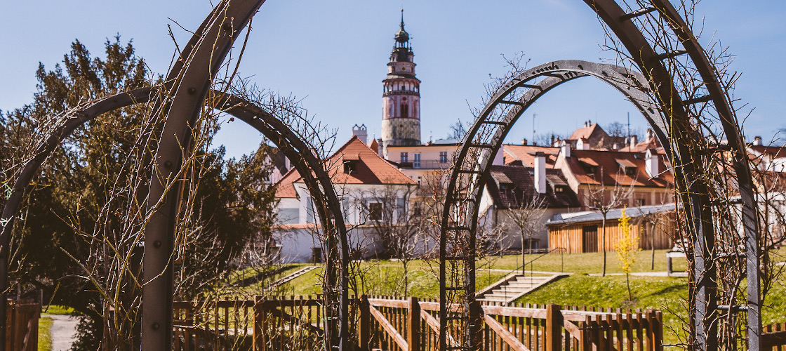 Klostergärten, Quelle: DMO Český Krumlov, z.s., Foto: Tomáš Perzl