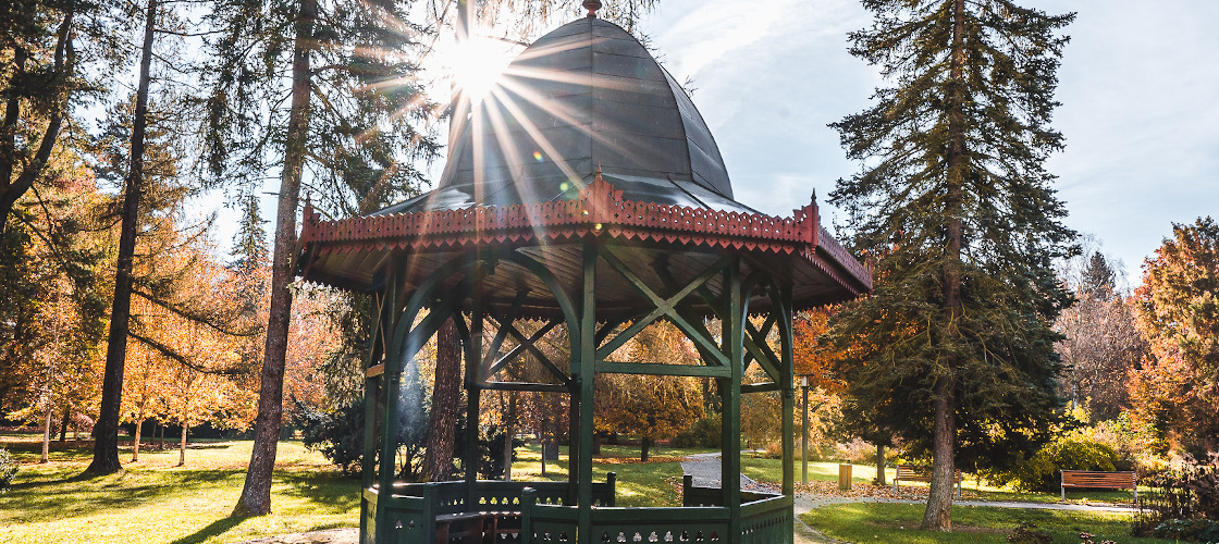 Stadtpark, Quelle: DMO Český Krumlov, z.s., Foto: Tomáš Perzl