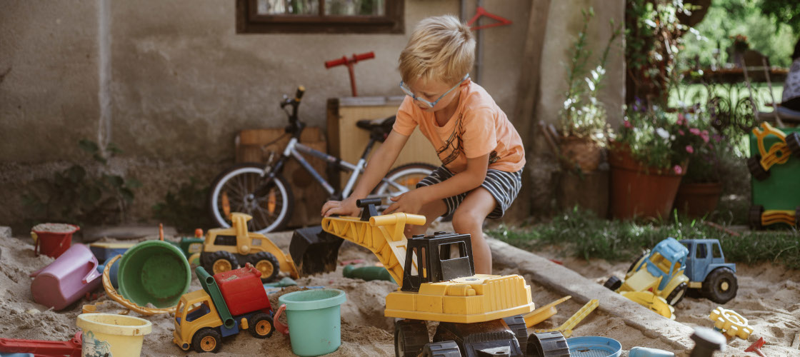 Kinderspielplatz im Brauereigarten, Quelle: DMO Český Krumlov, z.s., Foto: Jiří Dužár