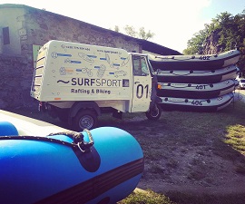 Surfsport - Rafting & biking