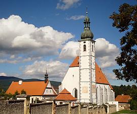 Pilgrimage church complex in Kájov