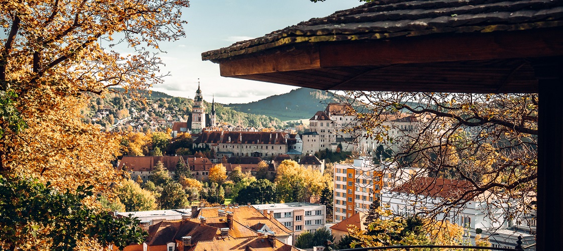 Vyhlídka Paraplíčko na Vyšehradu, zdroj: DMO Český Krumlov Region, z. s., foto: Tomáš Perzl